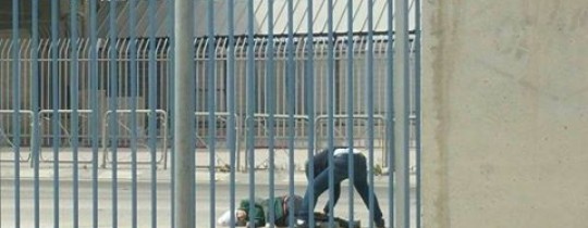 الفتاة المُصابة على حاجز قلنديا