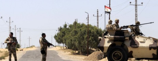 جانب من عمليات الجيش المصري شمال سيناء