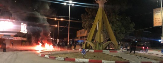 جانب من المواجهات التي اندلعت في جنين- أرشيف