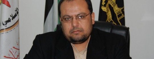 الناطق الإعلامي باسم حركة الجهاد الإسلامي داوود شهاب