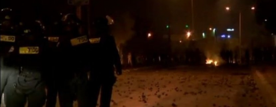 ارشيفية - خلال مواجهات انتفاضة القدس بمدينة الخليل