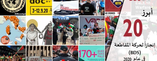 أبرز 20 إنجازاً لحركة المقاطعة (BDS) في عام 2020 - صورة تعبيرية 