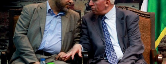 عزام الاحمد وموسى ابو مرزوق