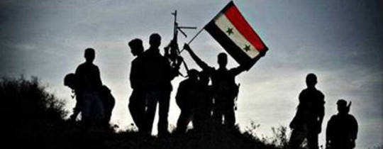 عناصر من الجيش السوري