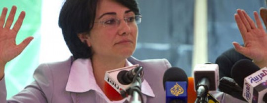 النائبة في الكنيست الإسرائيلي حنين زعبي