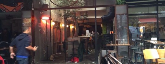 صورة من مكان العملية البطولية يوم الجمعة