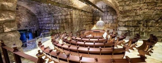 الكنيس اليهودي الجديد المقام داخل حفريات الاحتلال أسفل المسجد الأقصى