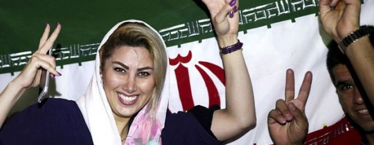 الإيرانيون خرجوا لشوارع طهران للاحتفال بالاتفاق