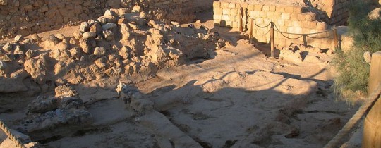موقع أثري فلسطيني مستولى عليه حيث ستقام الوحدات الاستيطانية الجديدة 