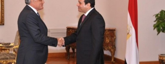 السفير الصهيوني في القاهرة 