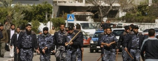 أفراد من أجهزة حماس الأمنية