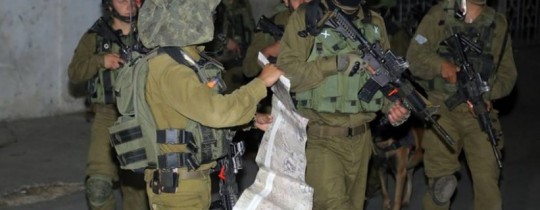 جيش الاحتلال يعتقل أربعة مواطنين بالضفة والقدس المحتلة
