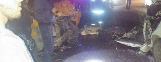 من مكان الحادث