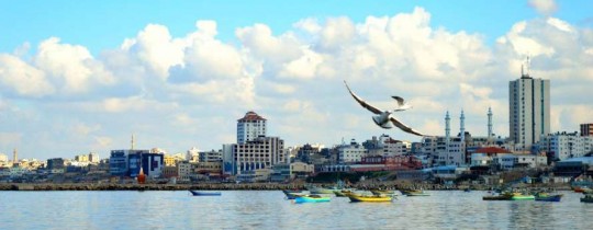 بحر مدينة غزة