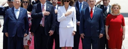 جانب من مراسم الاستقبال