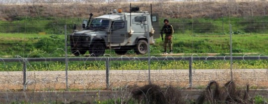 قوات الاحتلال في المناطق الشرقية لقطاع غزّة - أرشيف