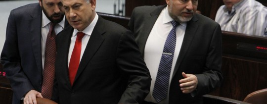 نتنياهو وليبرمان
