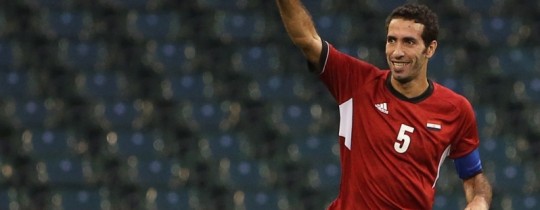 لاعب كرة القدم المصري المعتزل محمد أبو تريكة