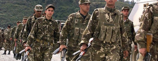 صورة أرشيفية لجنود جزائريين