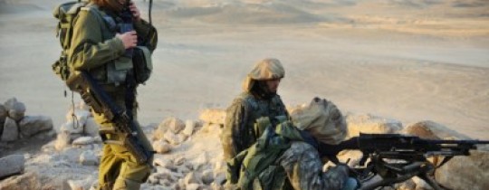 الاحتلال يجري تدريبات في نابلس