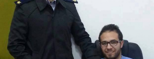 من اليمين الأسير محمد البلبول وشقيقه محمود