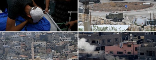 من عدوان الاحتلال على مخيم نور شمس