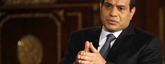 الرئيس المصري عبد الفتاح السيسي