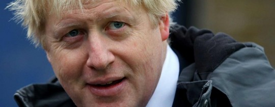 عمدة لندن بوريس جونسون