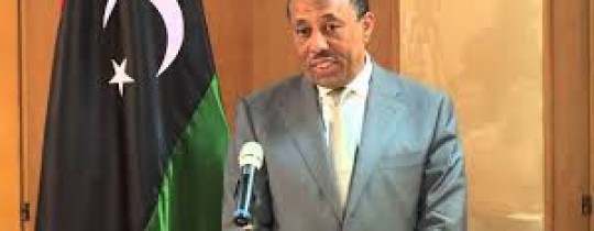 رئيس الوزراء الليبي عبد الله الثني