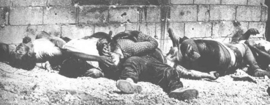 من المجازر الصهيونية في فلسطين - أرشيف