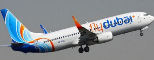 بوينغ 737 تابعة لشركة فلاي دبي