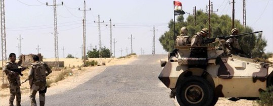 استشهاد ثلاثة جنود مصريين