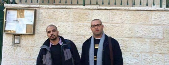 الشابين حجازي أبو صبيح وسامر أبو عيشة