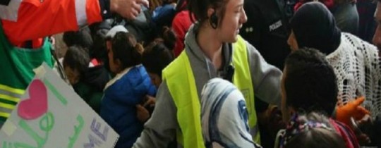 حفاوة في استقبال اللاجئين بألمانيا