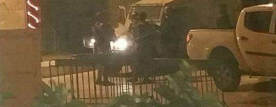 قوات الاحتلال في ساحة المهد