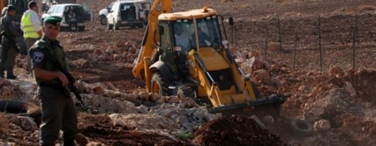 تجريف أراضي الفلسطينيين
