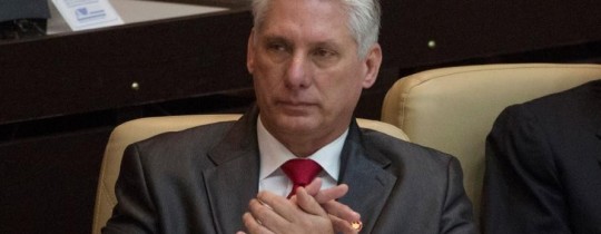 الرئيس الكوبي ميغيل كانيل دياز بيرموديز