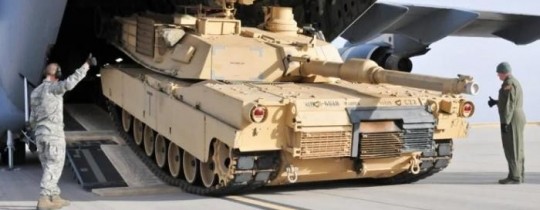 دبابات أبرامز الأمريكية