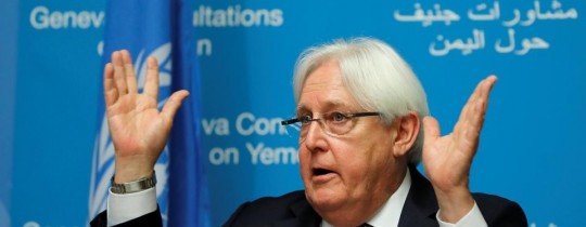 المبحوث الخاص للامم المتحدة في اليمن مارتن غريفث