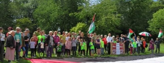 للعام الثالث.. مسيرة ركض في بريطانيا دعماً لفلسطين