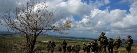 جيش الاحتلال الصهيوني في الجولان السوري المحتل