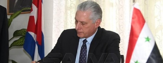 الرئيس الكوبي ميغيل كانيل دياز بيرموديز