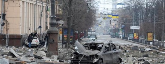 قصف في خيرسون