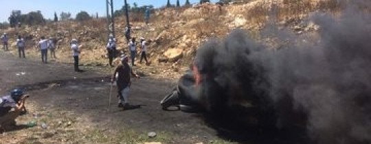 من مسيرة كفر قدوم الأسبوعية اليوم الجمعة