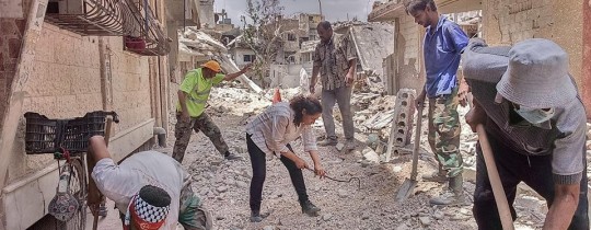 من مخيم اليرموك