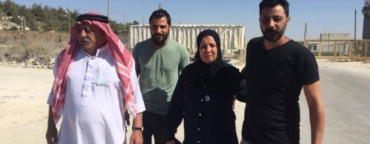 لحظة الافراج عن زواهرة في وقتٍ سابق 