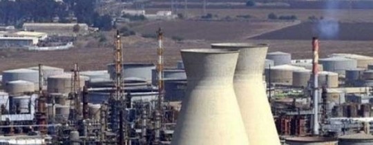 خزانات الأمونيا في حيفا - صورة أرشيفية