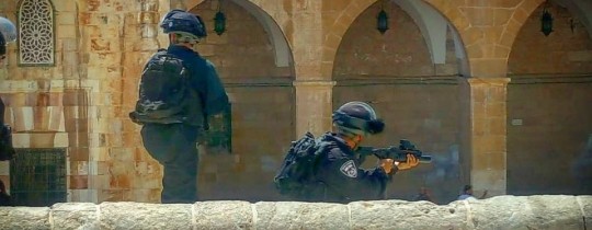 قوات الاحتلال في الأقصى