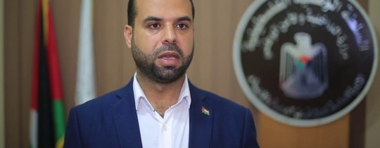 المتحدث باسم وزارة الداخلية بغزة اياد البزم 