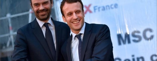 ماكرون ورئيس وزرائه إدوارد فيليب - أرشيف